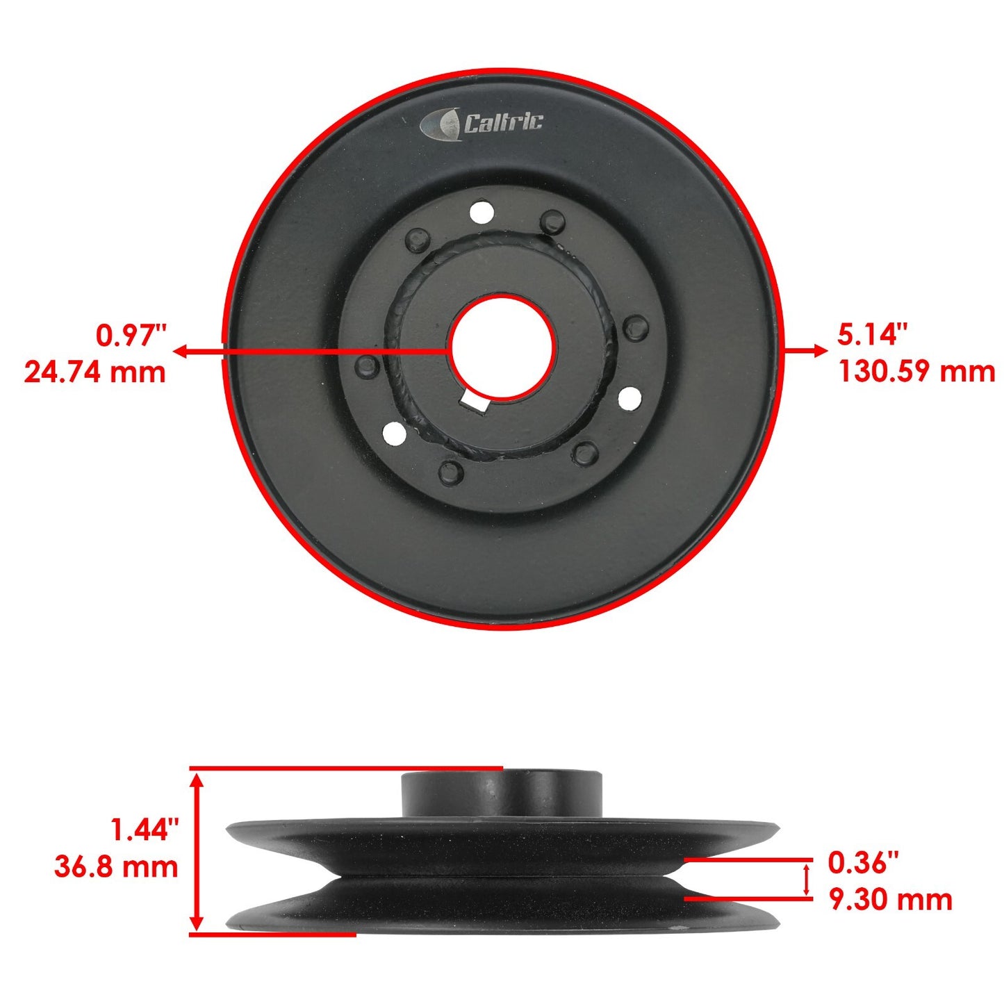 Deck Pulley for Bad Boy Revolt 48 54 inch (2019–2023)