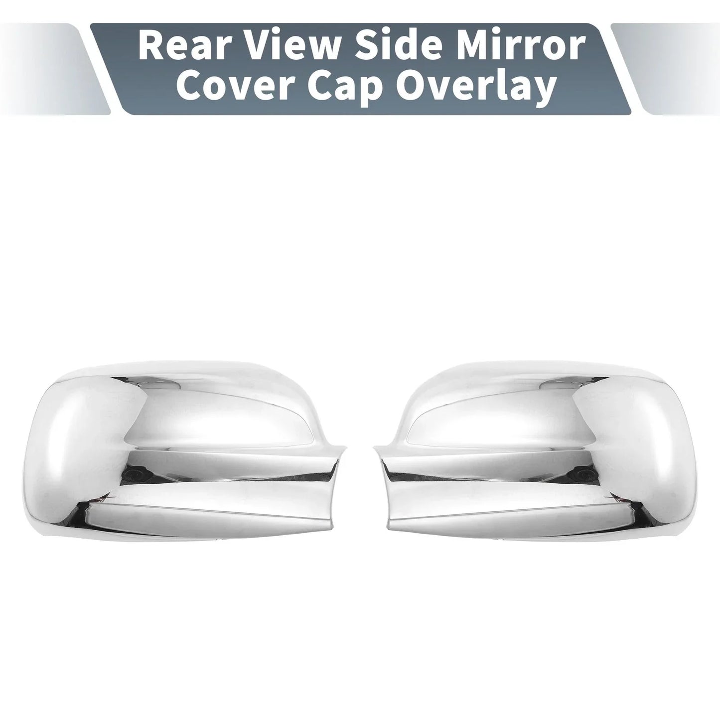 Rearview Mirror Cover Overlay Chrome Plated for Honda CR-V (2002-2006)