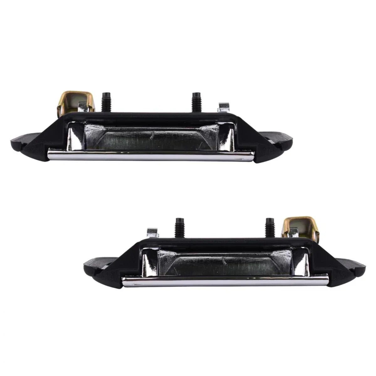 L+R Outer Door Handles Chrome Fits Mitsubishi Triton L200 UTE Truck 1996-05 DE