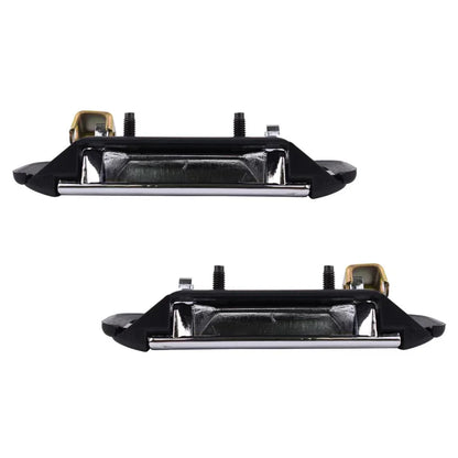 L+R Outer Door Handles Chrome Fits Mitsubishi Triton L200 UTE Truck 1996-05 DE