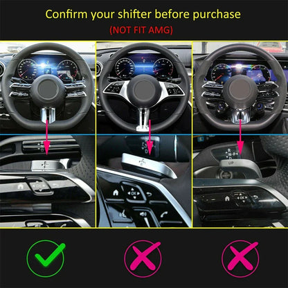 Steering Wheel Paddle Shifter Extensions for Mercedes Benz C/S-Class (2022)
