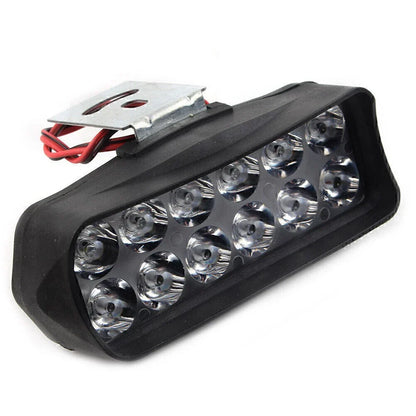 1X 12-LED Motorcycle Headlight Fog Light Bulb for UTV ATV