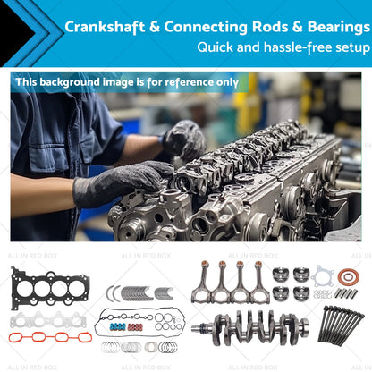 Crankshaft & Connecting Rods & Bearings for Hyundai Kia G4FJ 1.6T (2017-2023)