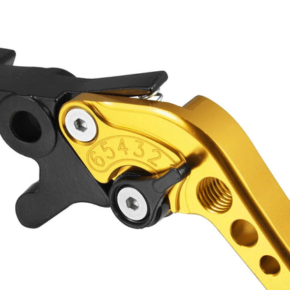 Brake Clutch Levers for Honda CBR300R Gold Tone Aluminum Alloy 2 x (2016-2019)