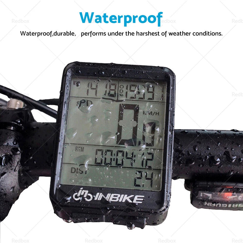 Waterproof Wireless Bicycle Speedometer Odometer for Mountain Bike