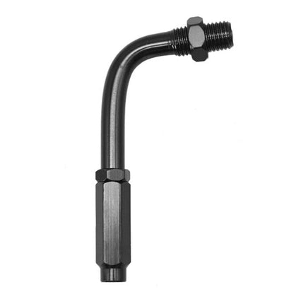 90 Degree Throttle Cable Adjuster for Universal Motorcycle - Black