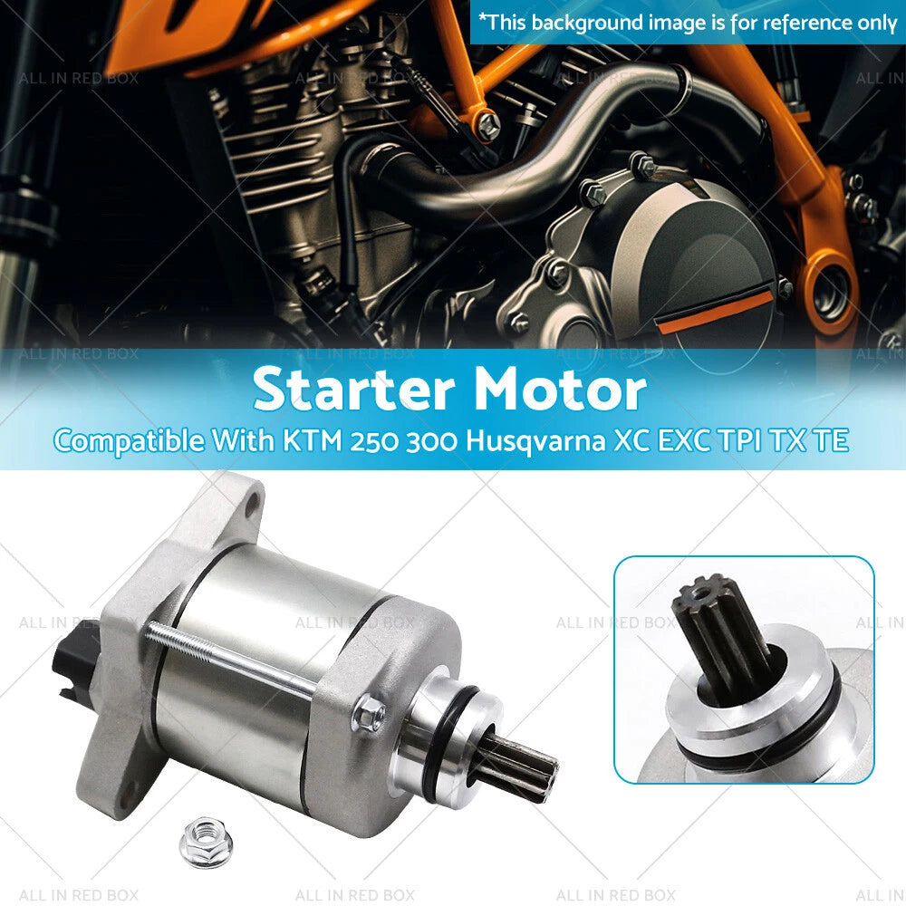 Starter Motor for Husqvarna XC EXC TPI TX TE KTM 250 300 (2017-2020)