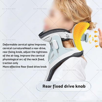 Neck Stretcher Traction Device for Neck Brace