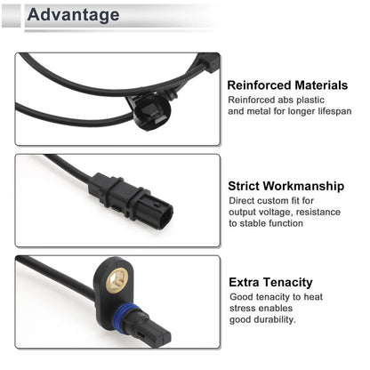 ABS Wheel Speed Sensor for Honda Civic 2009-2011 Rear Left