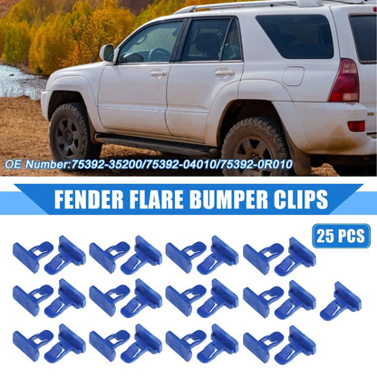 25 x Car Fender Flare Bumper Clips for Toyota Avalon (2013-2021)