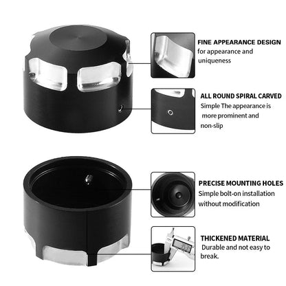 Aluminum Rear Axle Nut Cover Caps for Can-Am Spyder F3 RT ST GS RS (2008-Up)
