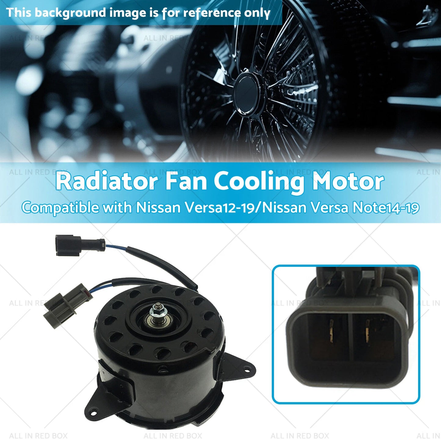Radiator Fan Motor for Nissan Versa/Versa Note (2012-2019)