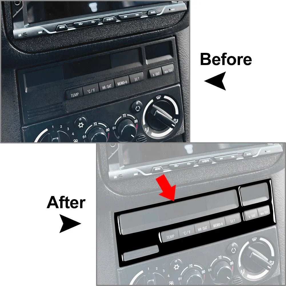 CD Button Panel Cover Trim for BMW 3 Series E36 (1994-1996)