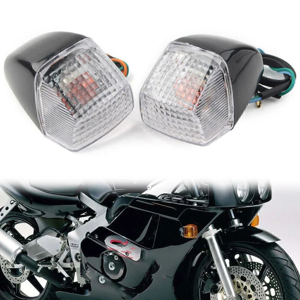 LED Turn Signal Light Clear Lens for HONDA CBR250RR MC22 (1990-1999)