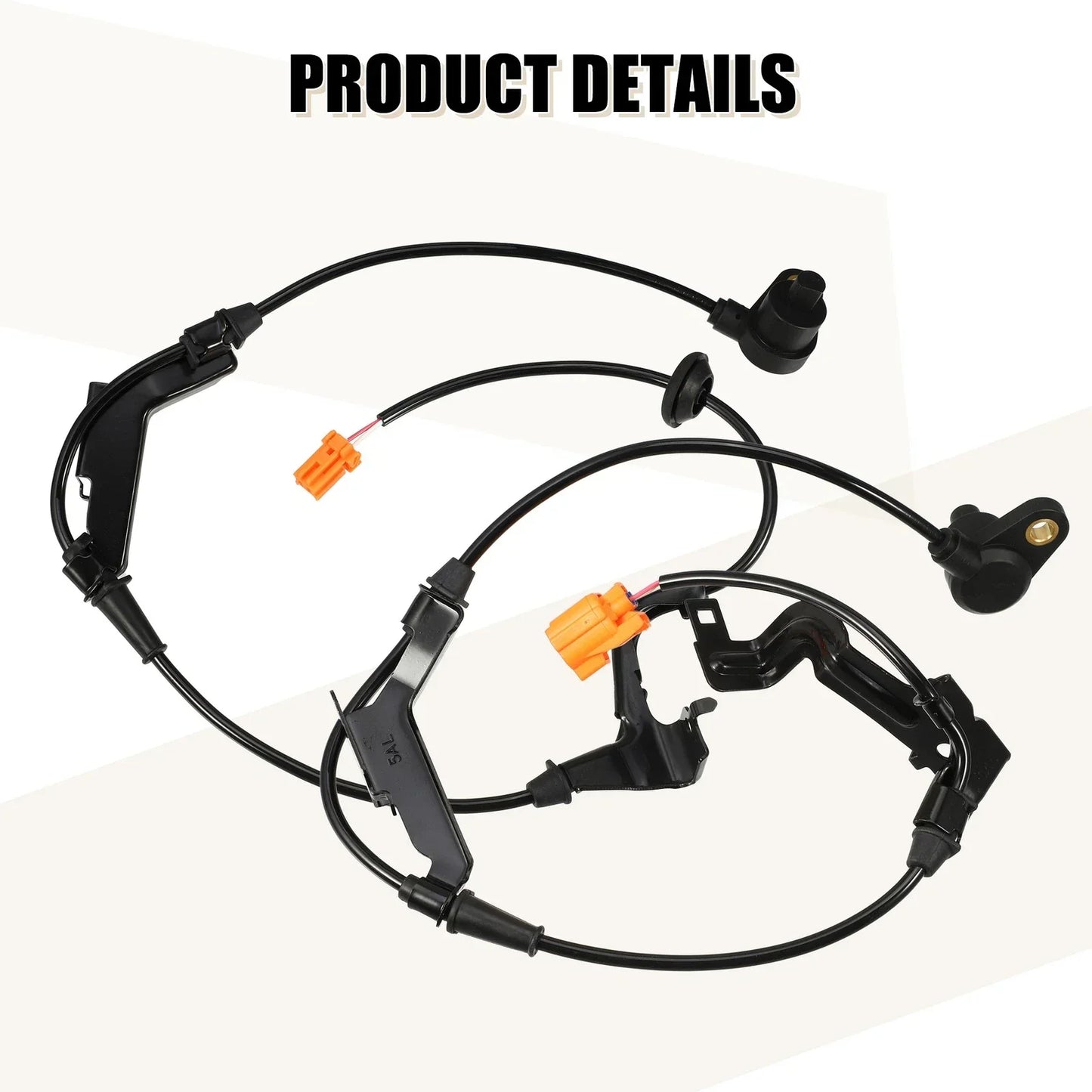 2 x ABS Wheel Speed Sensors for Honda Civic (2001-2005)