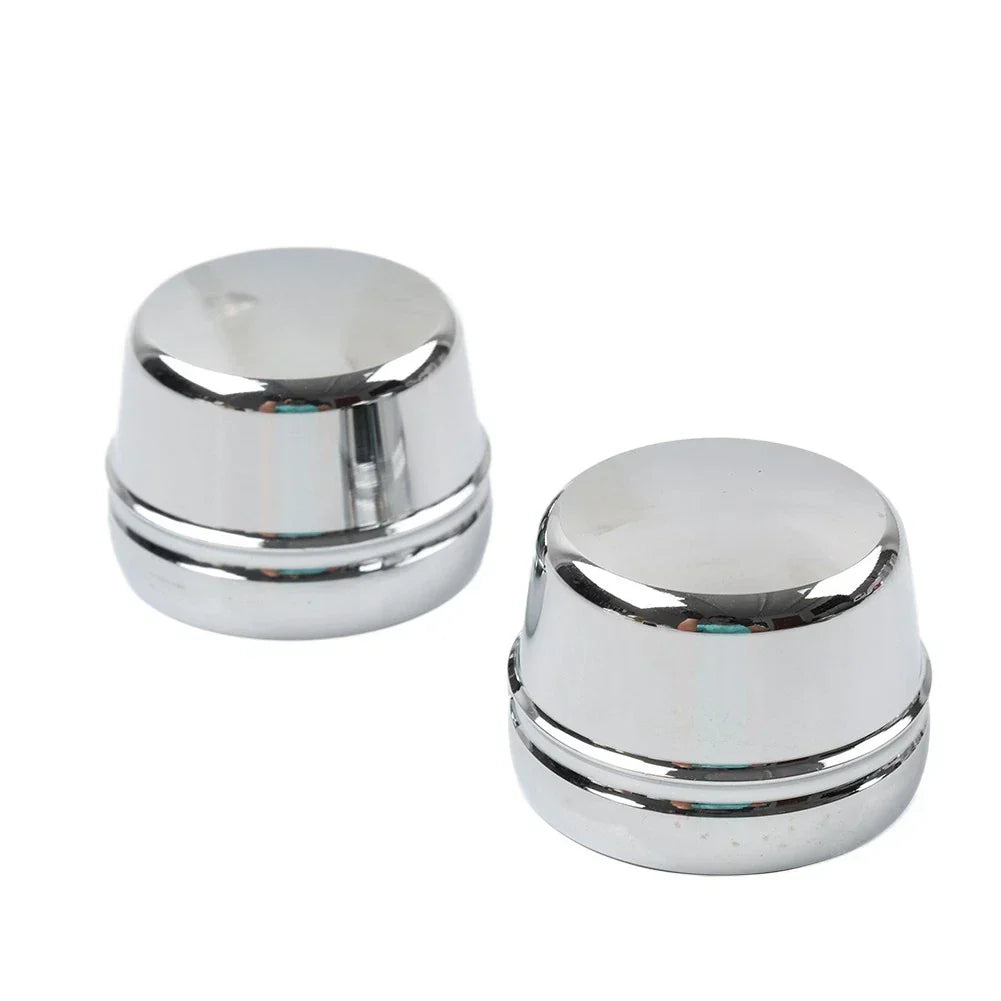 Front Axle Cap Nut Covers for Harley Touring Road King Electra Glide (2000-07)