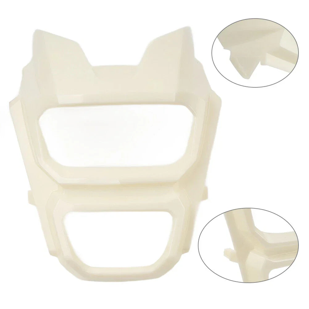 White Motorcycle Headlight Housing Cover for Honda Grom MSX125 (2013-2023)