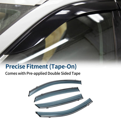 Car Window Deflectors for Honda Civic Hatchback 2016-2021 Side Vent Visors