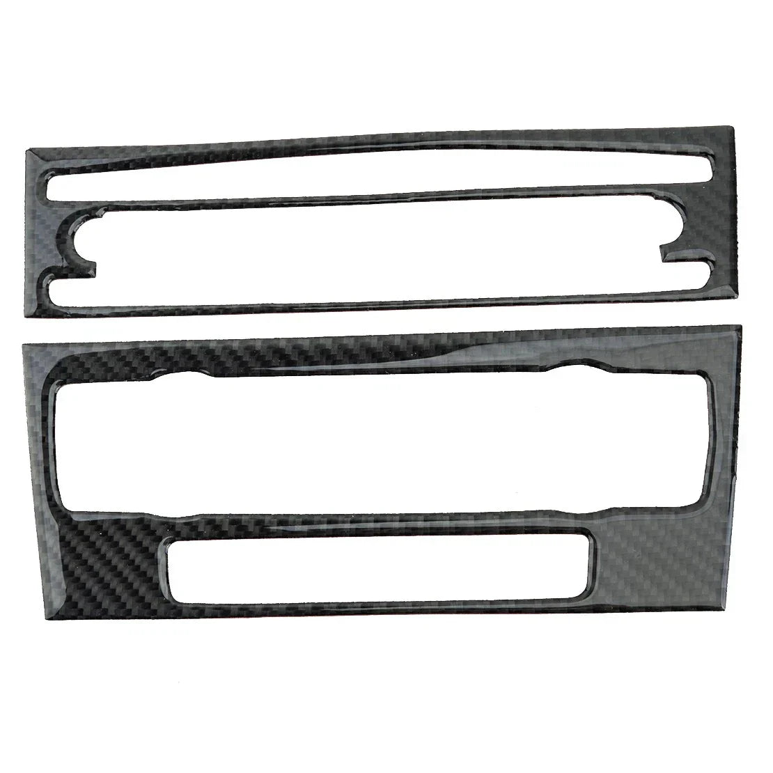 Carbon Fiber AC/CD Panel Frame Trim for BMW 3 E90 E92 E93 (2005-2012)
