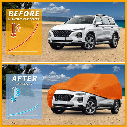 Waterproof All Weather Car Cover for Hyundai Santa Fe (2013-2023)