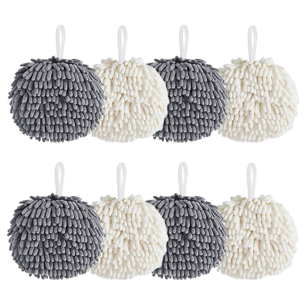 Soft Absorbent Microfiber Chenille Hand Towel for Kitchen Bathroom Quick Dry