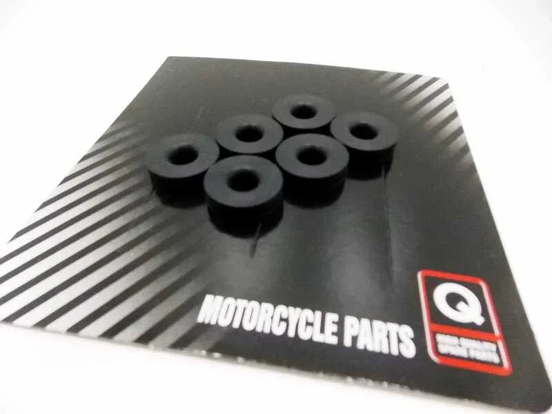 6 x Rubber Grommets for Kawasaki H2 750 Mach IV Side Covers (1969-1975)