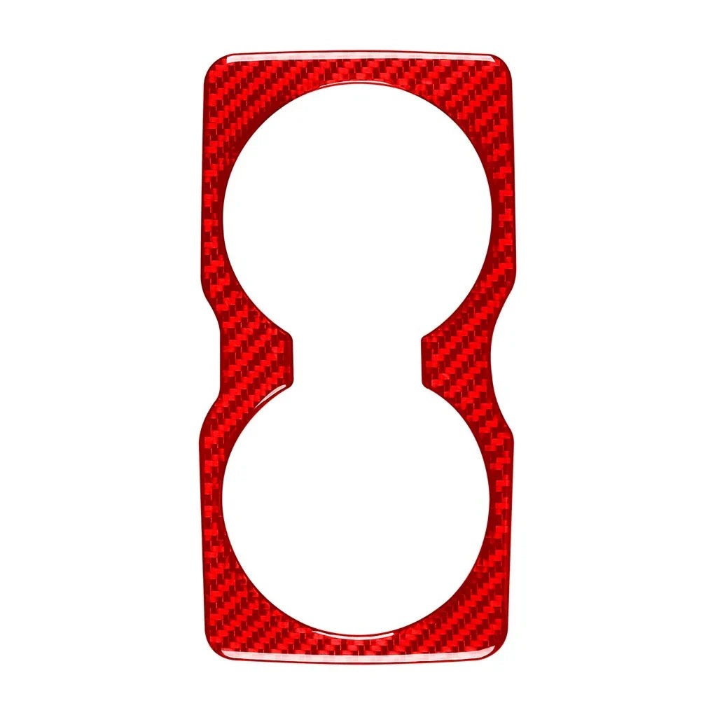 Rear Water Cup Holder Cover Trim for Jeep Cherokee (2014-2022) Red