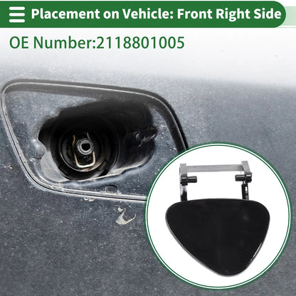 Front Right Side Bumper Headlight Washer Nozzle Cover for Mercedes-Benz E320