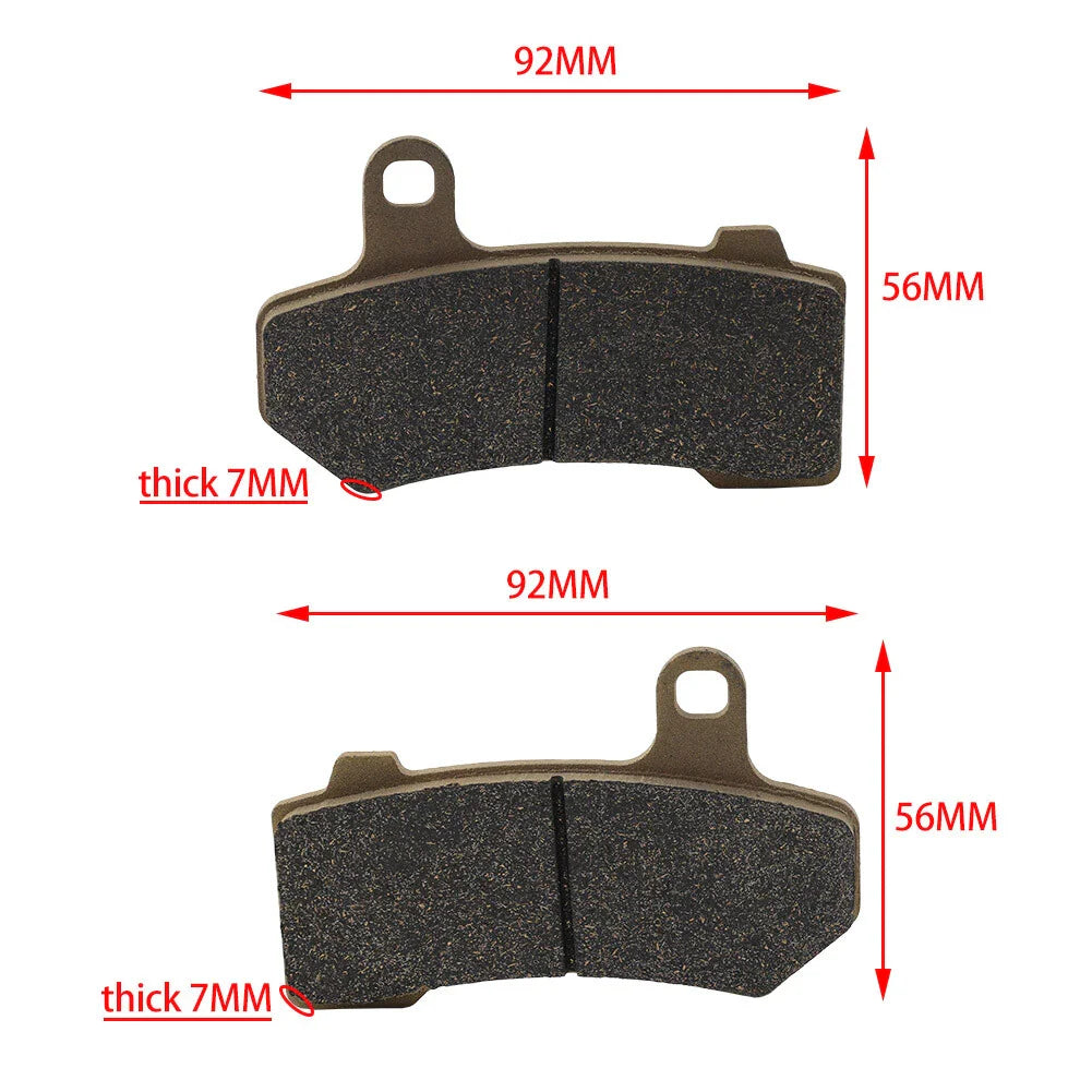 Brake Pads for HARLEY V-Rod, FLHR Road King, FLTRX Road Glide (2002-2023)