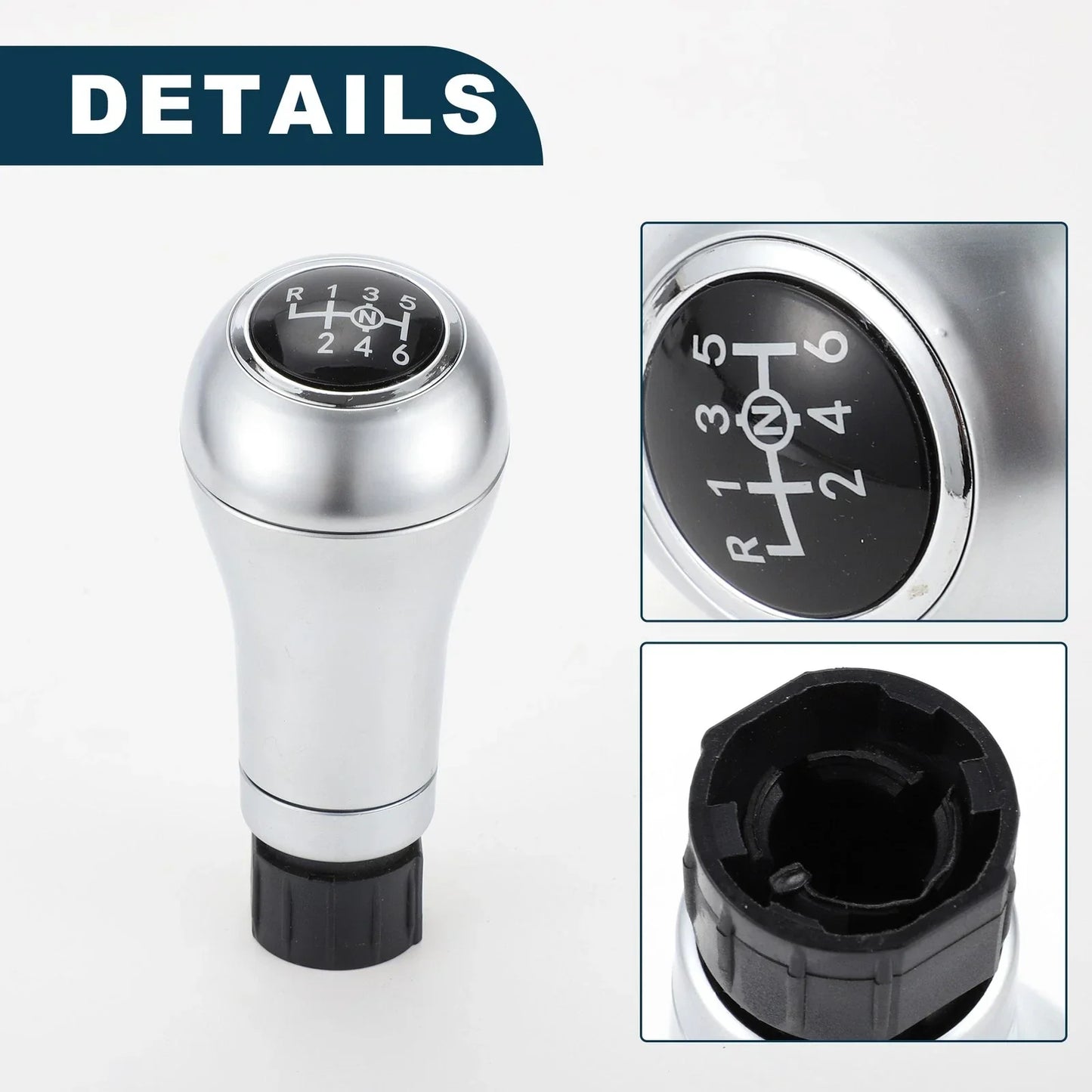 6 Speed Manual Shift Knob for Mercedes-Benz C-Class (2000-2023) Aluminum Alloy