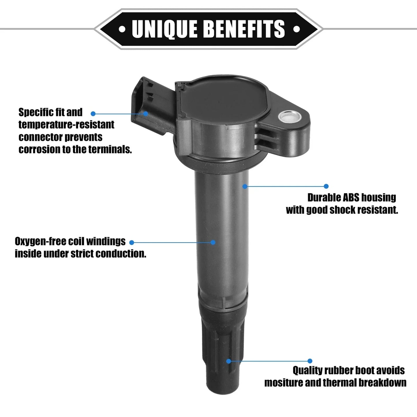 6 x Ignition Coils for Toyota Avalon 3.5L, Lexus (2005-2018)