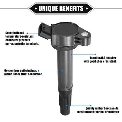 6 x Ignition Coils for Toyota Avalon 3.5L, Lexus (2005-2018)