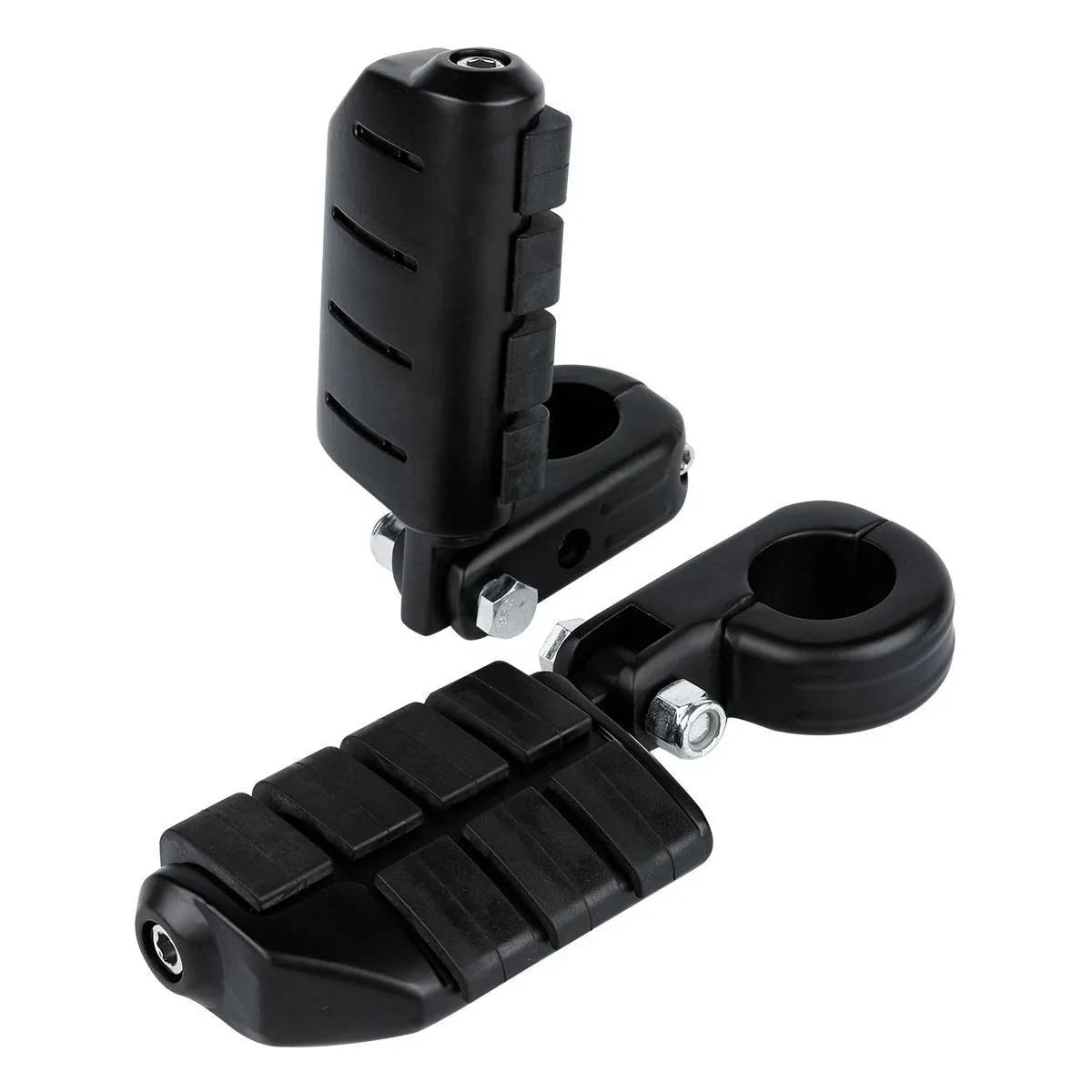 Matte Black 32mm Highway Engine Guard Footpegs for Harley Dyna Sportster