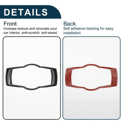 Headlight Switch Frame Sticker for BMW 3 Series E90 E92 E93 (2005 - 2012) Black