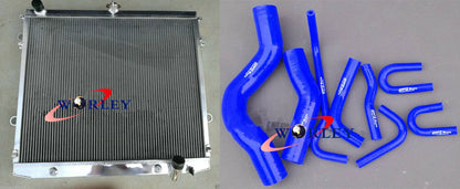 Radiator & Black Hoses for Landcruiser VDJ200R 200 Series 4.5TD V8 Diesel (07-15)