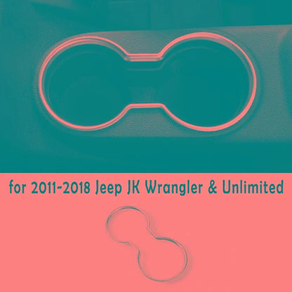 Cup Holder Trim / Silver / Center Decoration for Water (2011–2018)