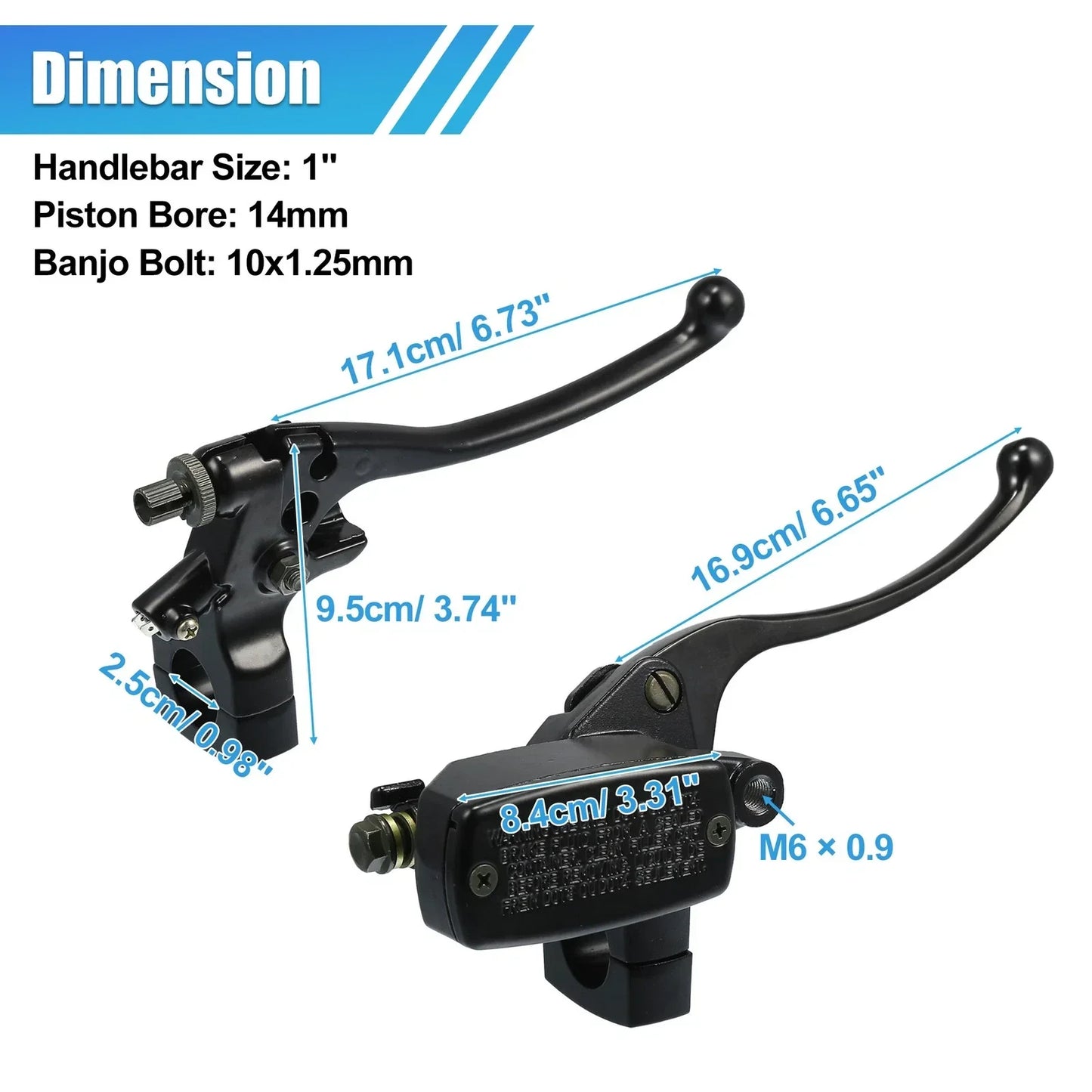 Brake Master Cylinder Clutch Lever for Honda VT1300 (2010-2020)