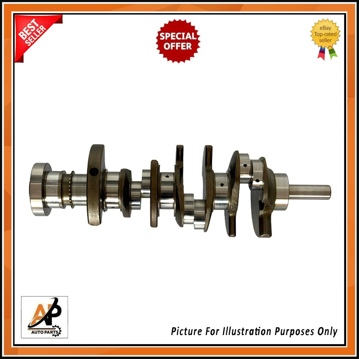 Crankshaft Replacement for Jaguar XE XF XJ Land Rover Range Rover (2011–2017)