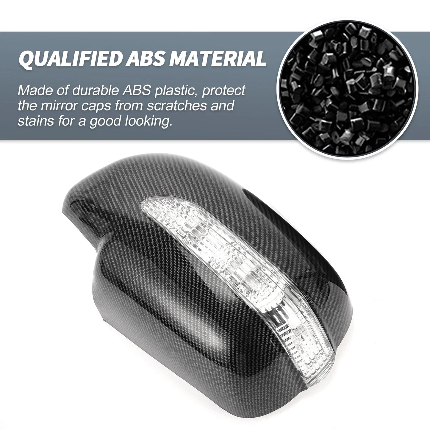 Rearview Mirror Cover Overlay Carbon Fiber for Lexus RX330 (2004-2006)