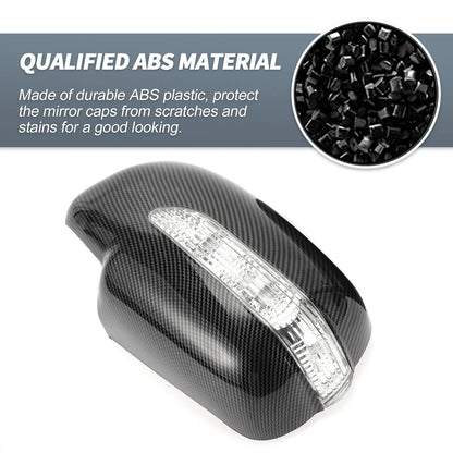 Rearview Mirror Cover Overlay Carbon Fiber for Lexus RX330 (2004-2006)