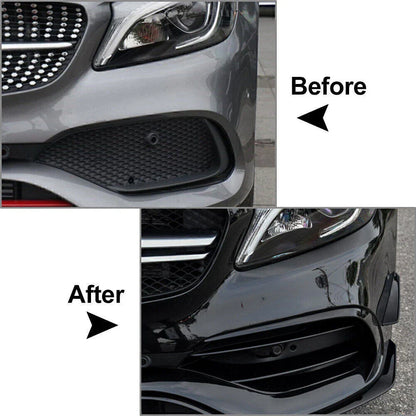 Front Bumper Fog Lamp Grille for Mercedes Benz A-Class (2016-2018)