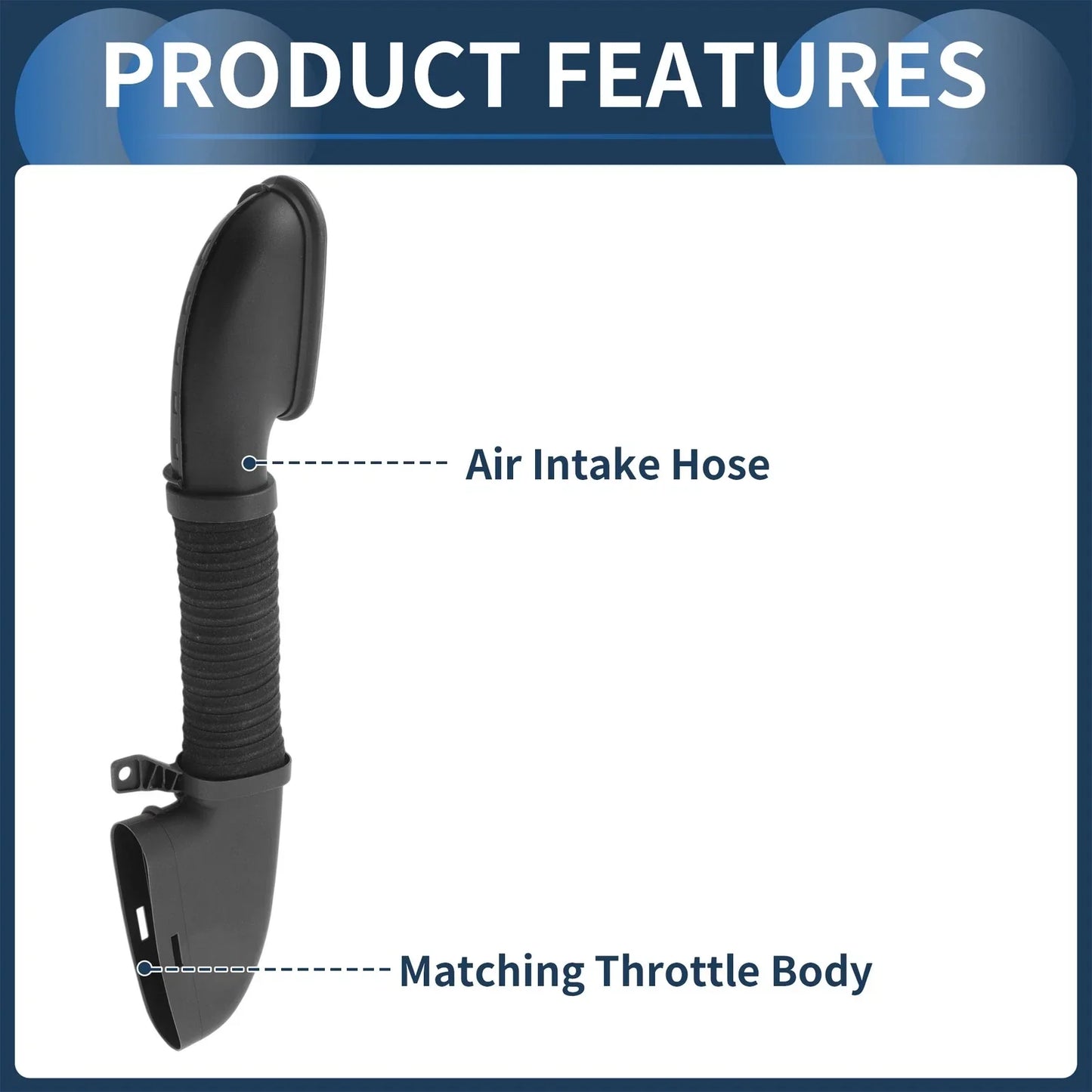 Engine Air Intake Hose for Mercedes Benz (2000-2005)