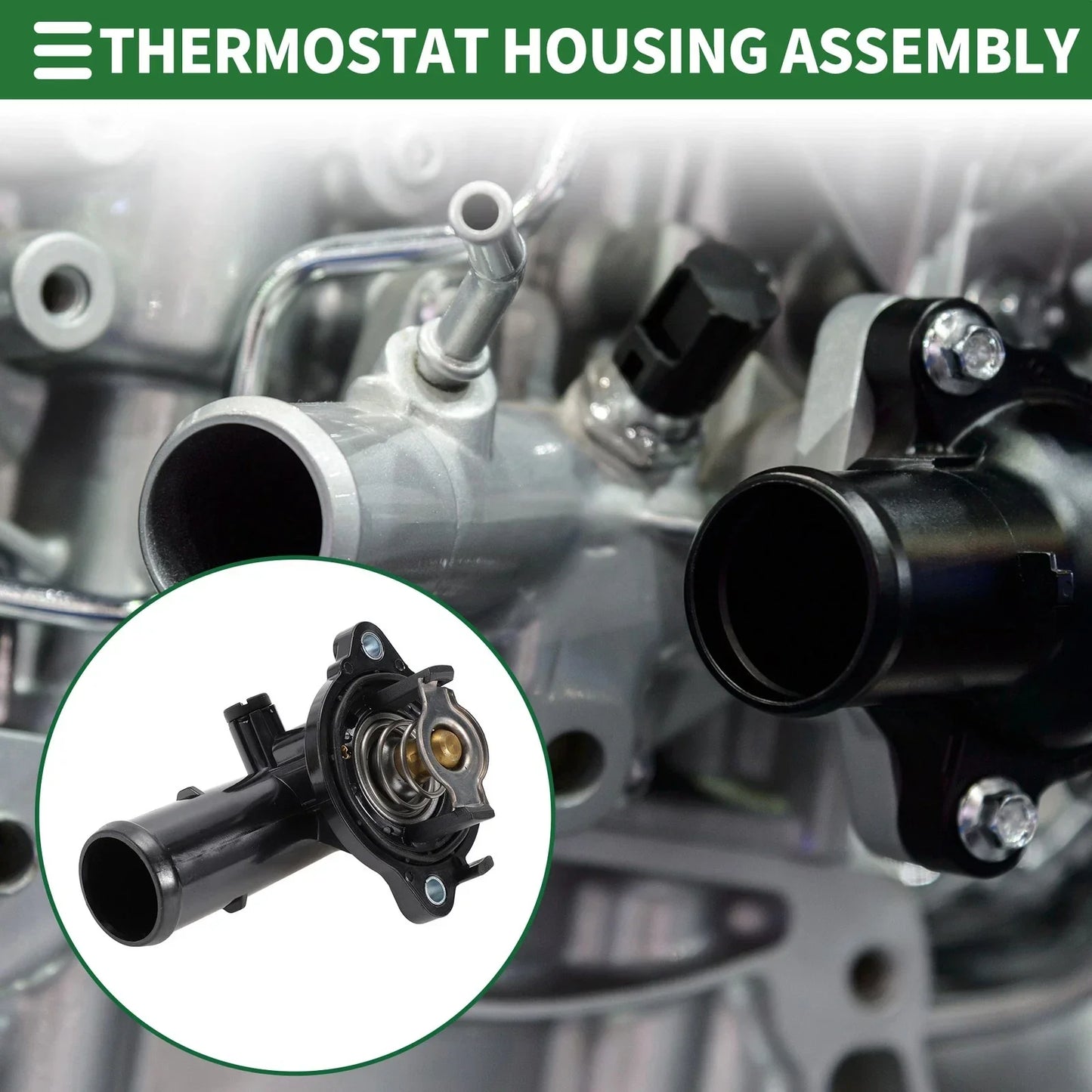 Engine Coolant Thermostat Housing for Dodge Durango (2011-2015)