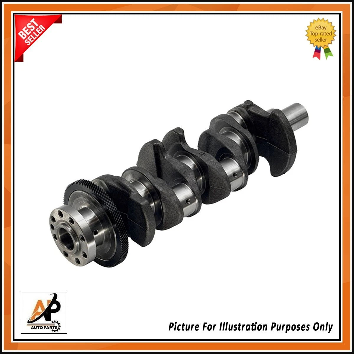 Forged Crankshaft with Bearings for Hyundai ix35 Tucson 2.0 CRDi (2010–2020)