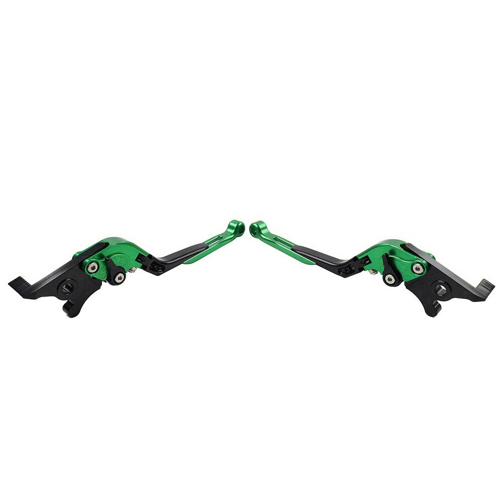 CNC Green Extendable Brake Clutch Levers for BMW S1000RR S1000R (2015-2019)