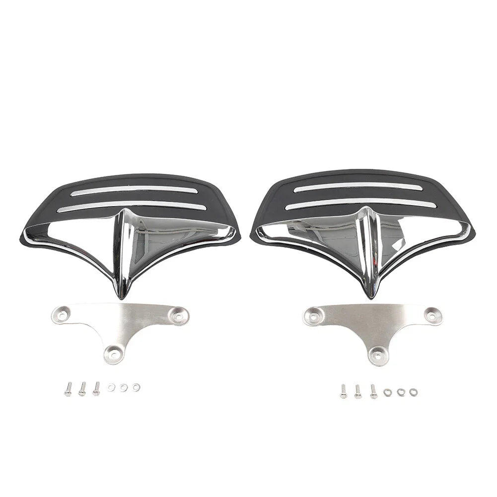 Rear Mud Flaps for Harley Tri Glide FLHTCUTG & Street Glide Trikes (11-23)