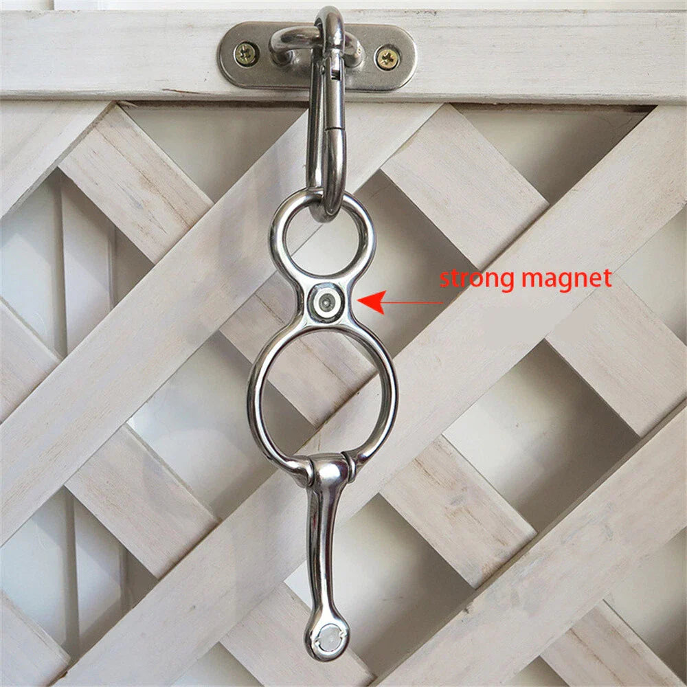 Stainless Steel Horse Tie Ring Rope Release Device for Equestrian Needs