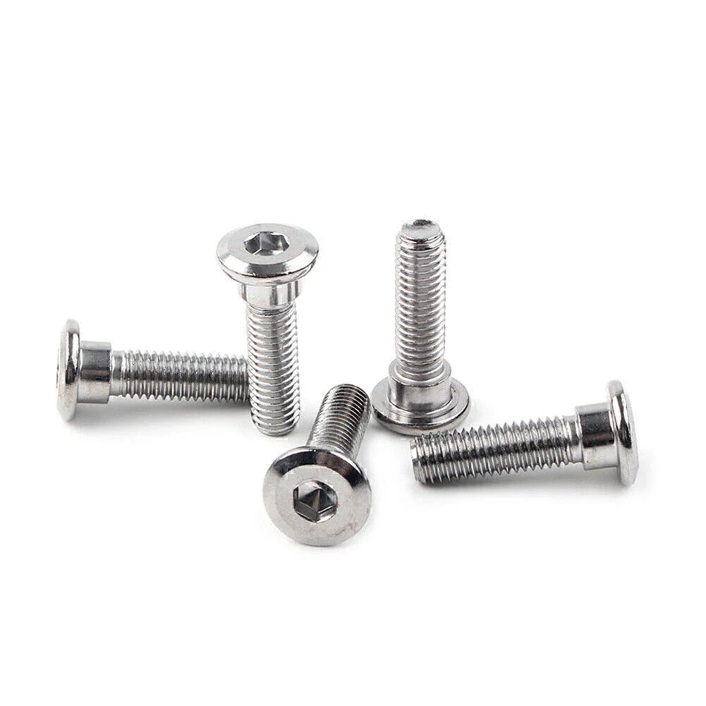5 x M8x30mm Steel Bolts Hex Socket Disc Brake Rotor Screws Fasteners