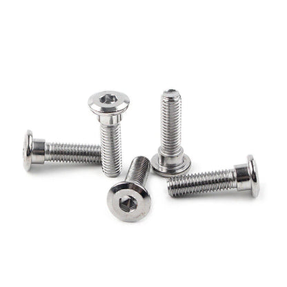 5 x M8x30mm Steel Bolts Hex Socket Disc Brake Rotor Screws Fasteners