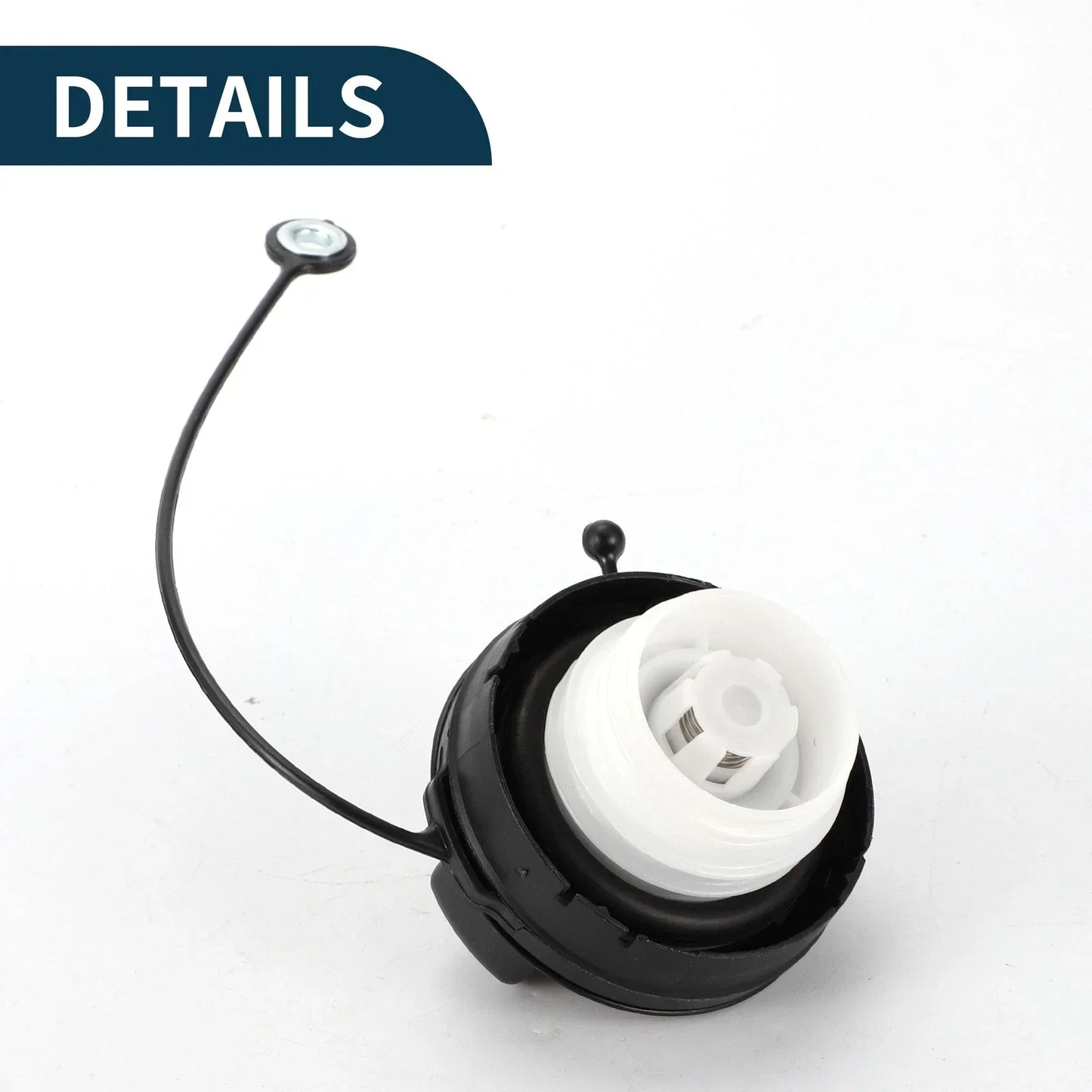 Gas Fuel Cap for Honda Odyssey (2005-2010) - Fuel Filler Cap in Black/White